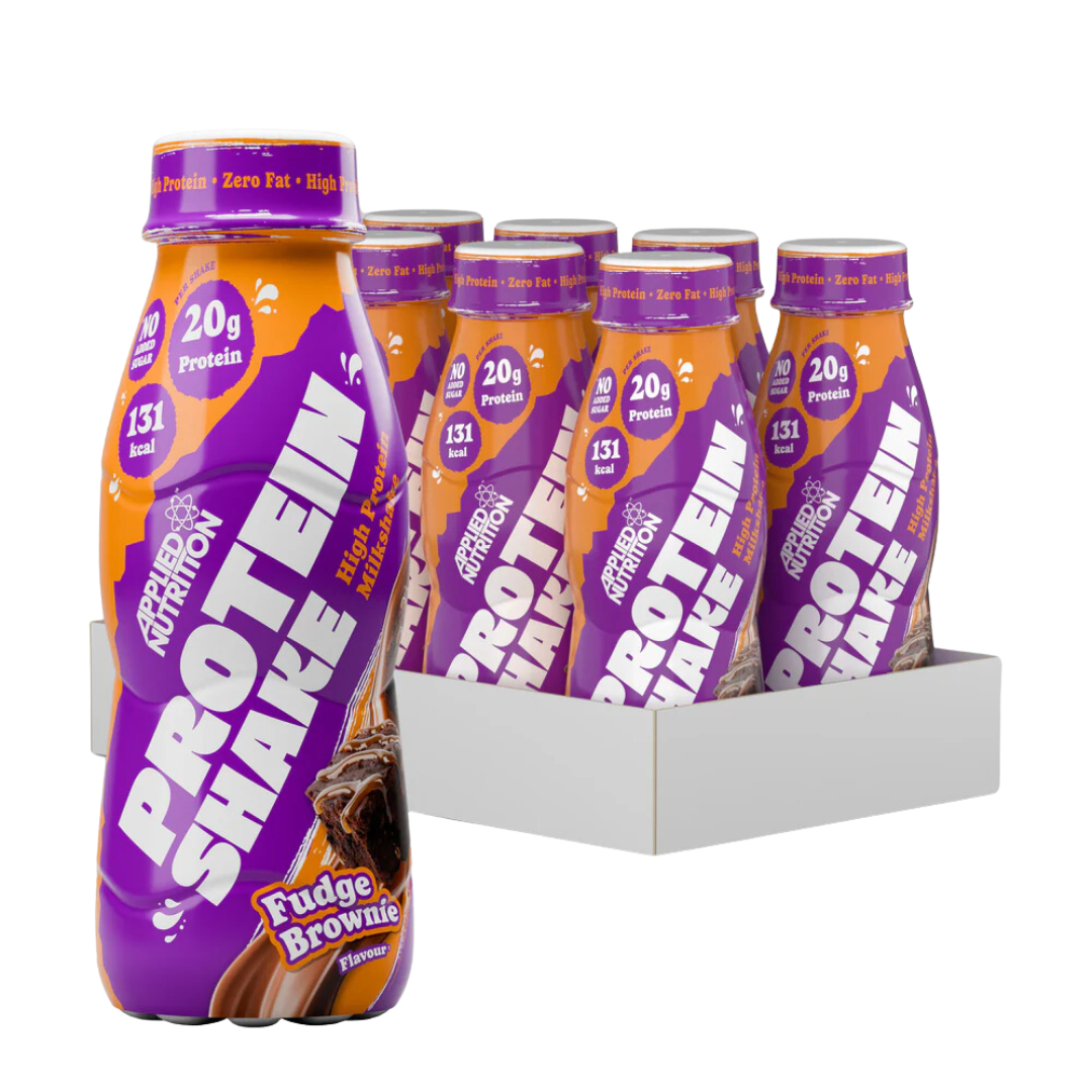 Applied Nutrition High Protein Shake 8x330ml - Fudge Brownie