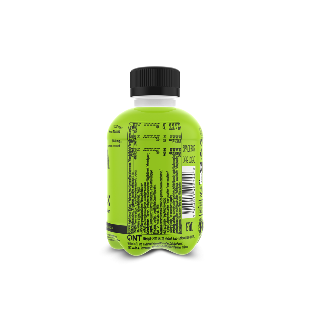 QNT Kick Drink 12x250ml - Raspberry
