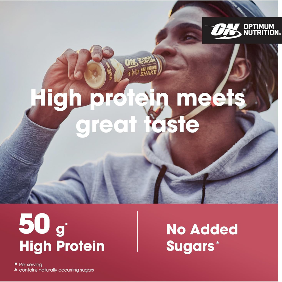 Optimum Nutrition Protein Shake 12x500ml - Vanilla