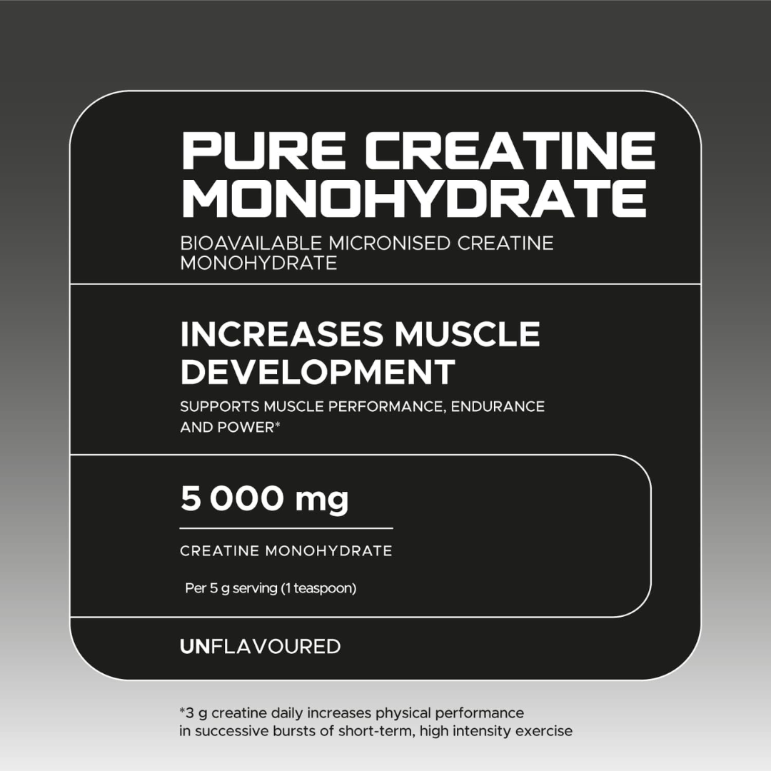 USN Creatine Micronized Monohydrate 500g - Tropical Thunder