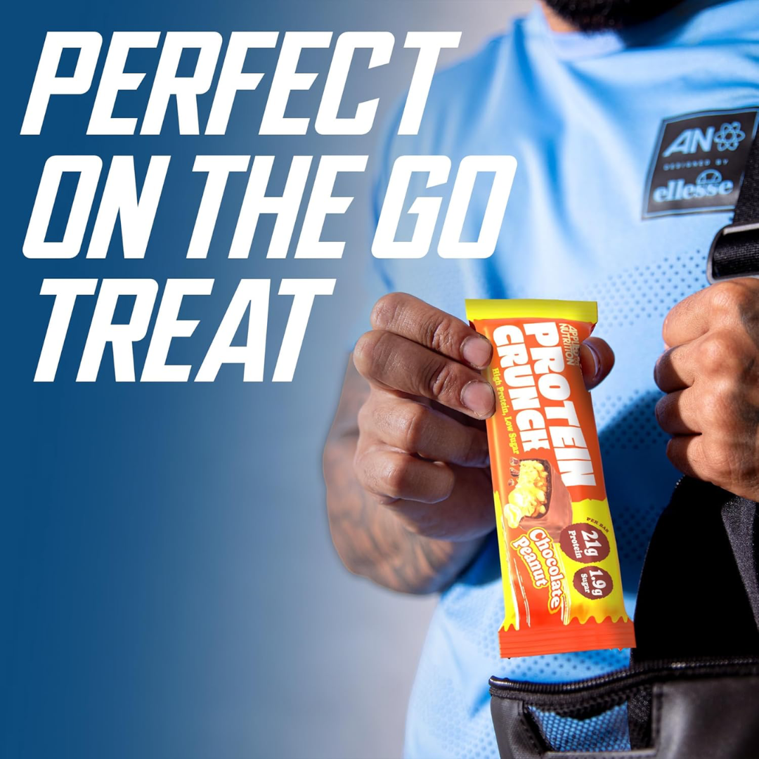Applied Nutrition Protein Crunch Bar 12x62g - Milk Chocolate Caramel