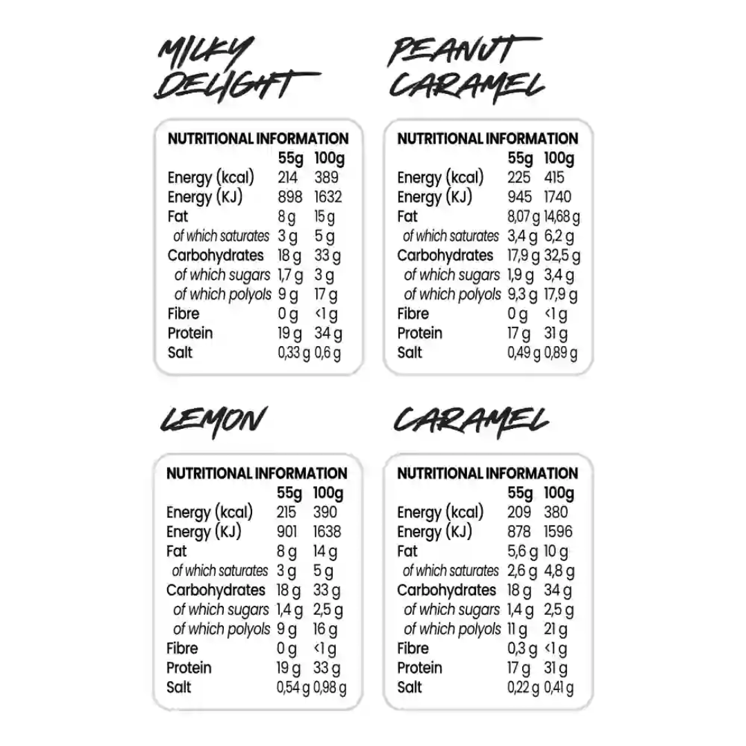 Chaos Crew Protein Bar 12x55g - Chocolate Milky Delight