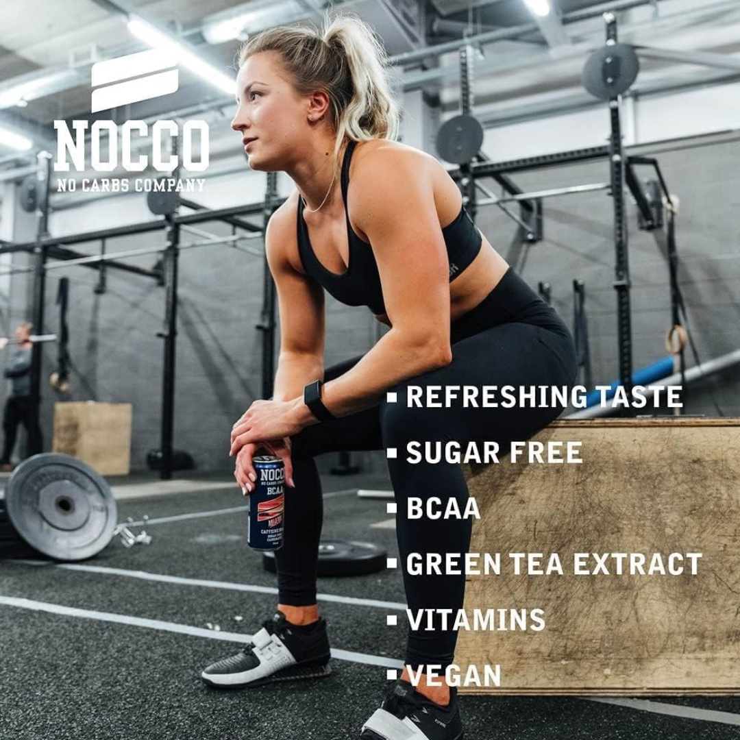 NOCCO BCAA 12x330ml - Miami Strawberry
