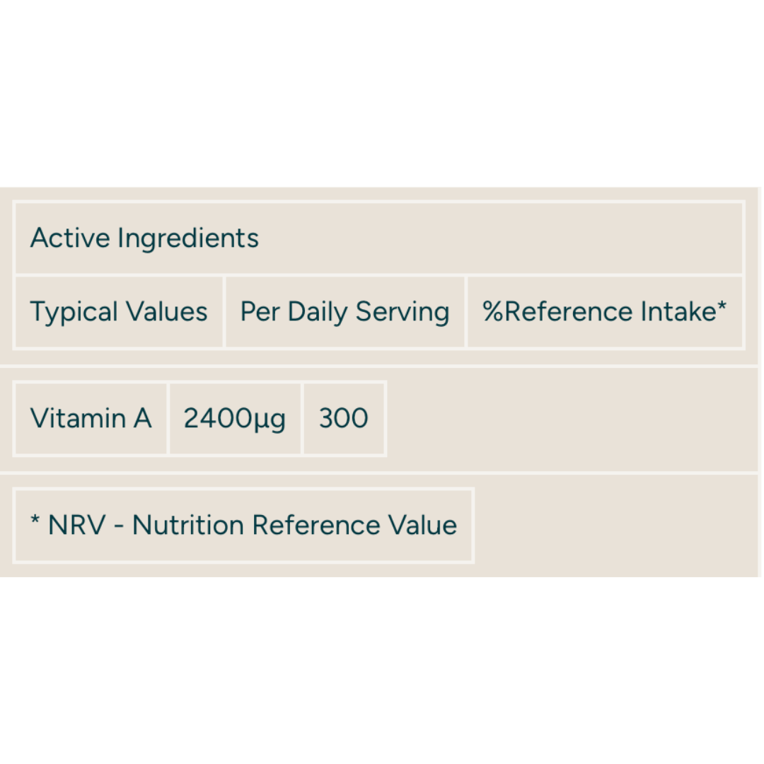 MyProtein MyVitamins Retinol 90 Caps Unflavoured