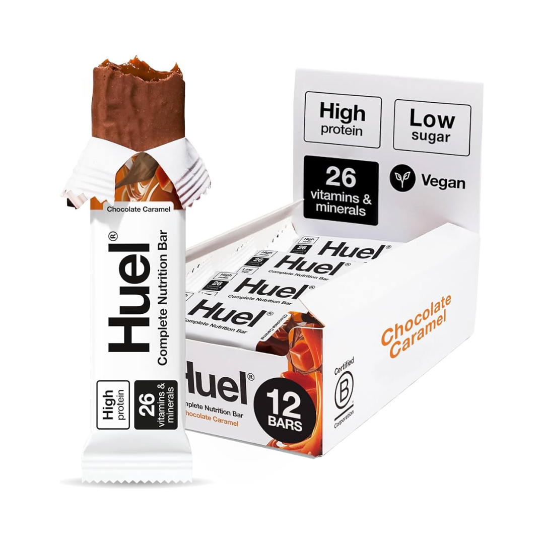 Huel Complete Nutrition Bar 12x51g - Peanut Caramel