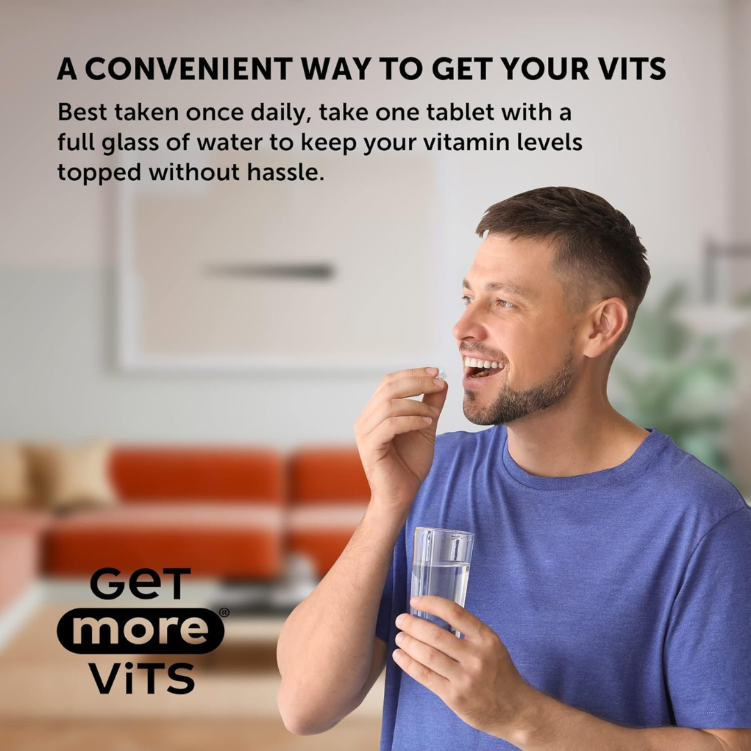 Get More Vits Vitamin B12 90 Tabs