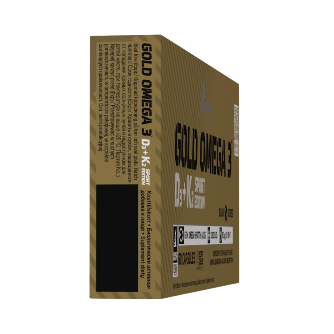Olimp Sport Nutrition Gold Omega 3 D3+K2 60 Caps