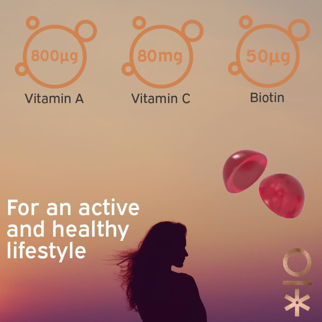 Nutriburst Collagen Revive 60 Gummies Blueberry