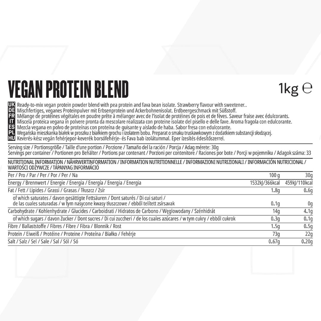 MyProtein MyVegan Protein Blend 1kg - Chocolate