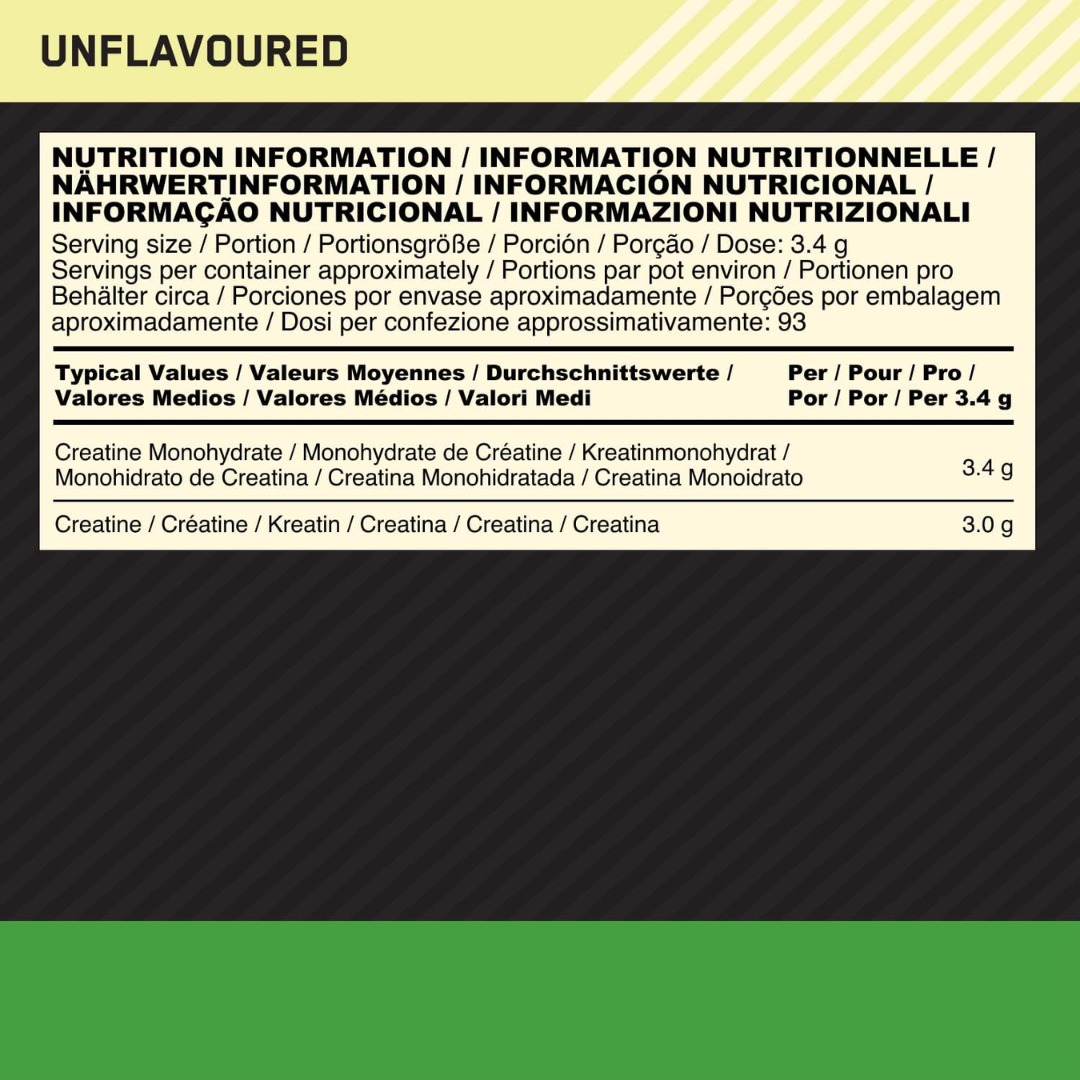 Optimum Nutrition Micronised Creatine 317g