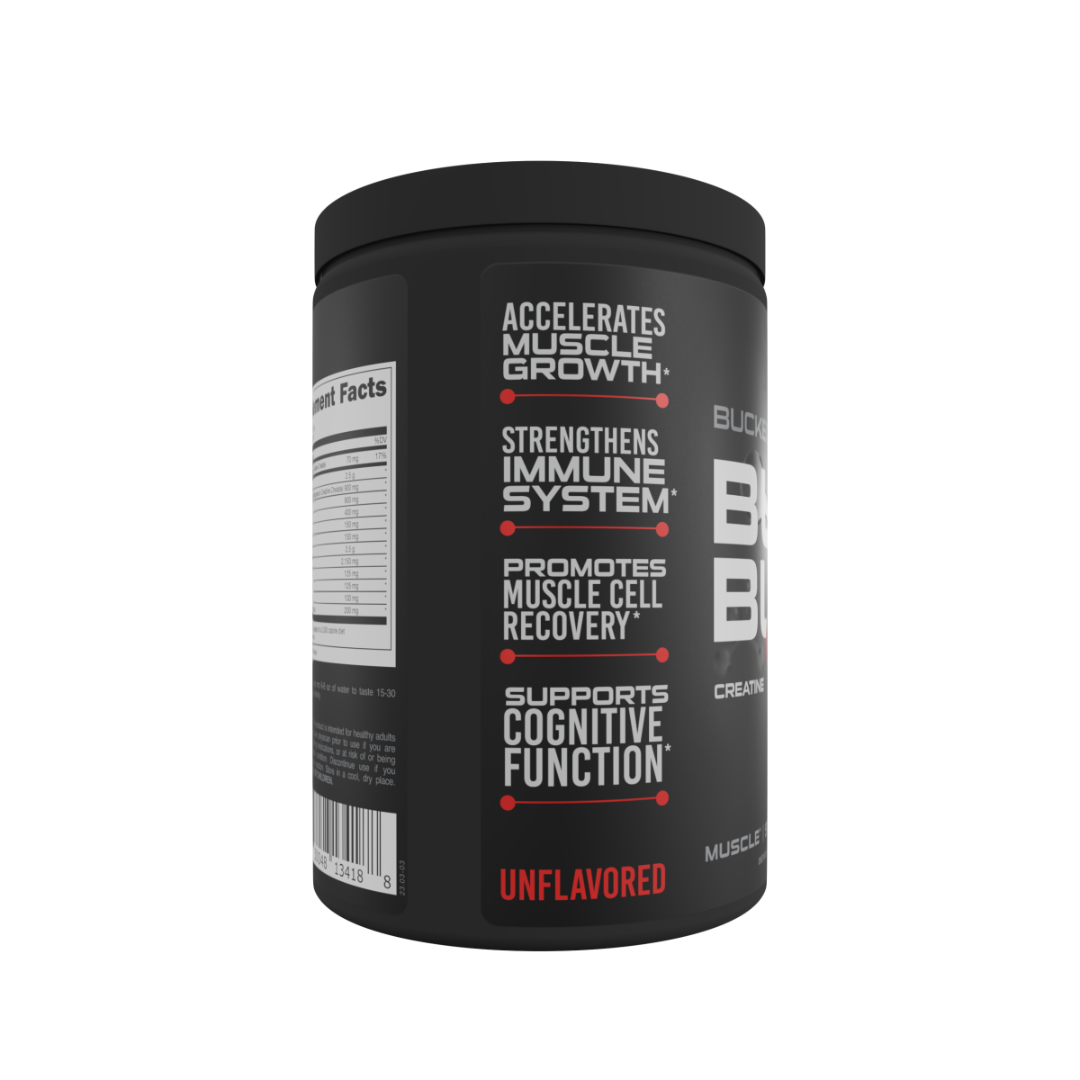 Bucked Up Buckbuild (Creatine / Glutamine) Unflavoured 324g