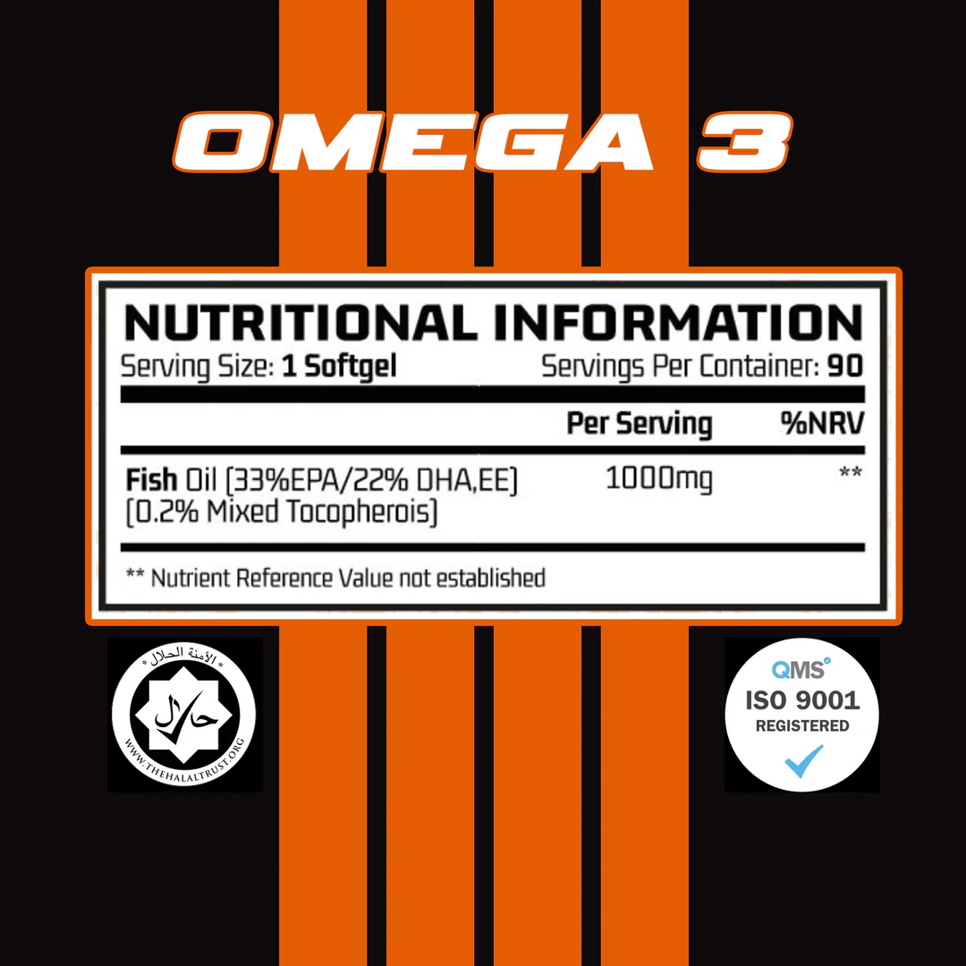 Chemical Warfare Omega 3 90 Softgels