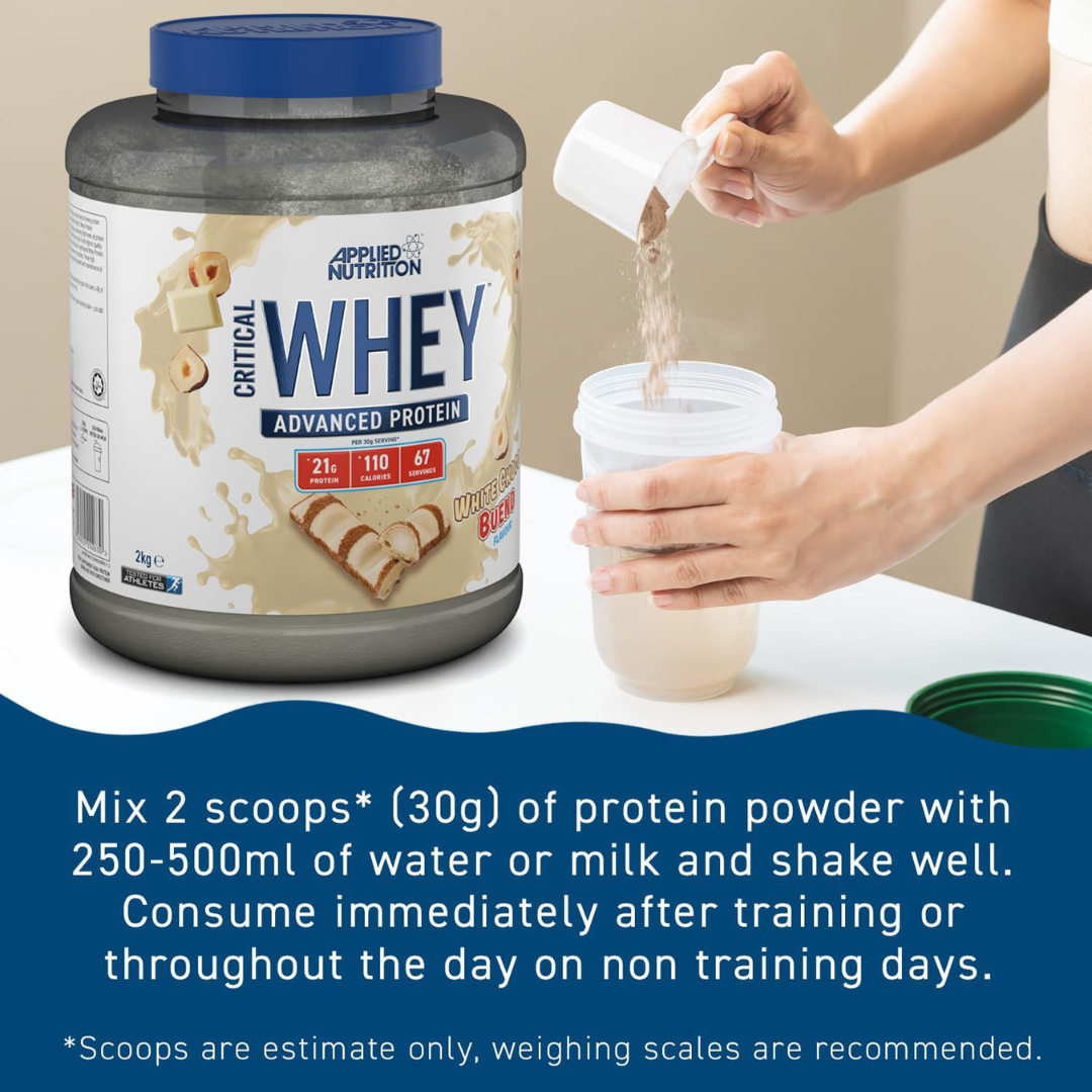 Applied Nutrition Critical Whey 2kg - White Choco Bueno