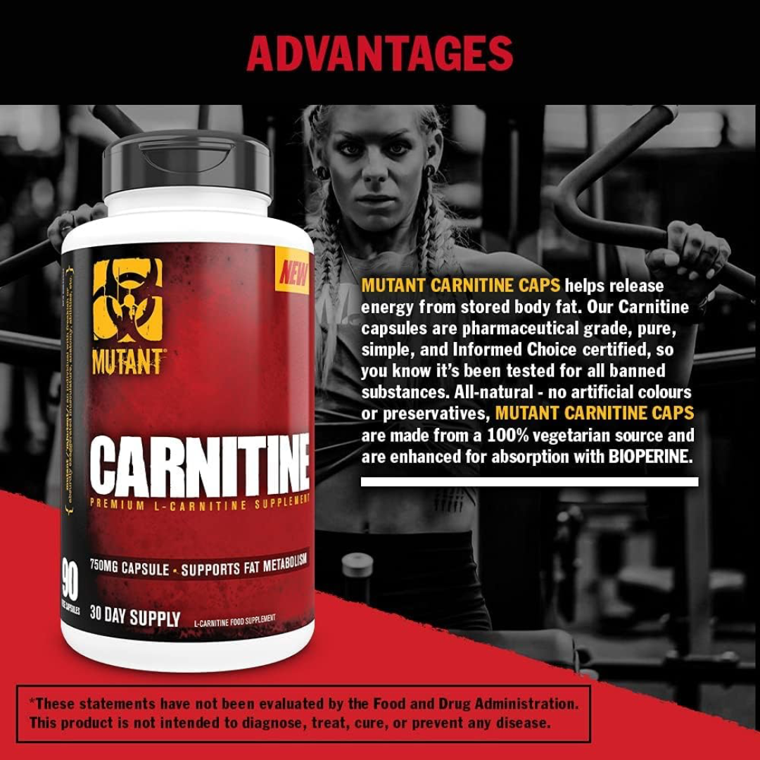 Mutant Core L'Carnitine 90 Caps