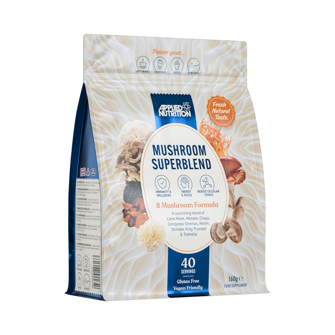 Applied Nutrition Mushroom Superblend 160g Unflavoured