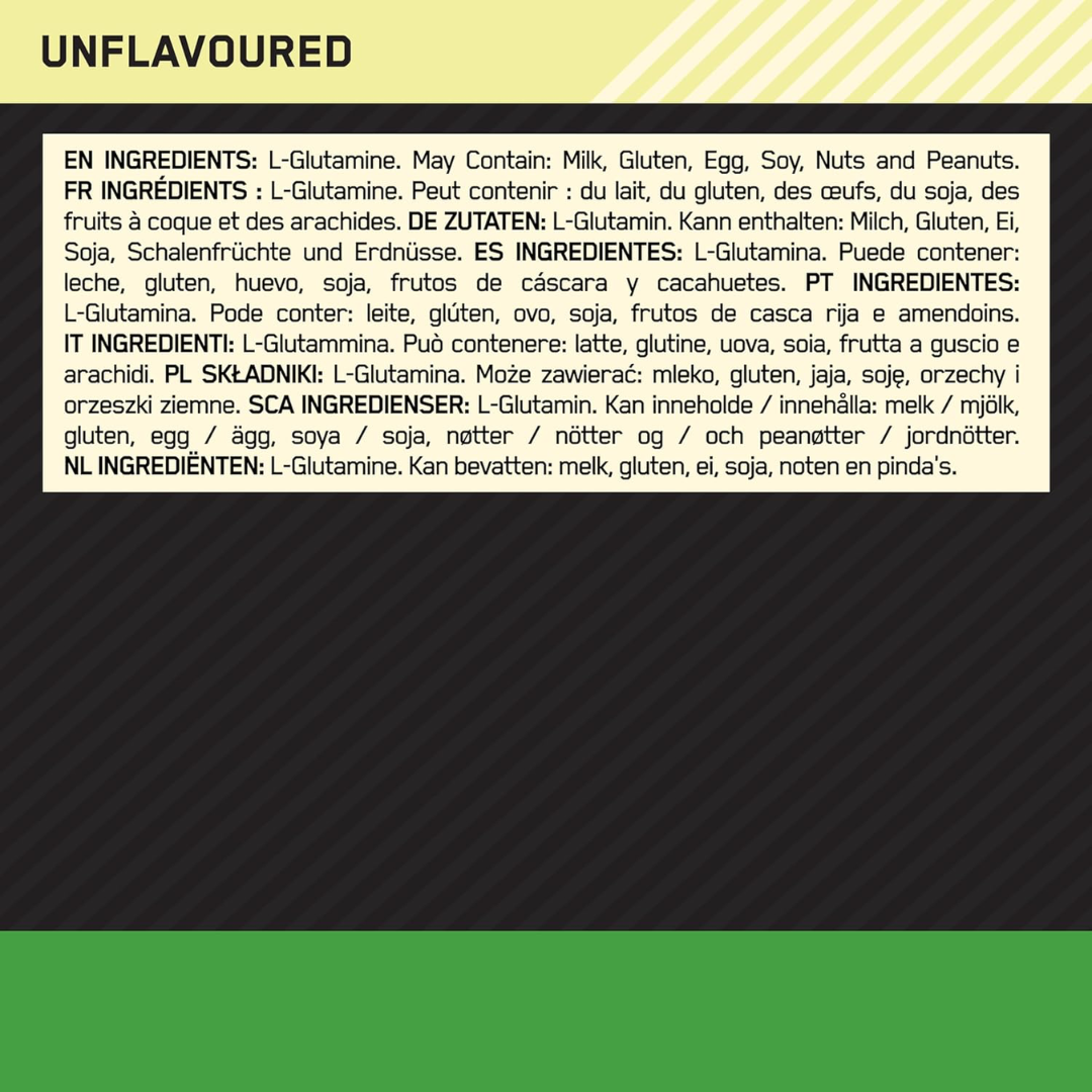 Optimum Nutrition Glutamine Powder 630g