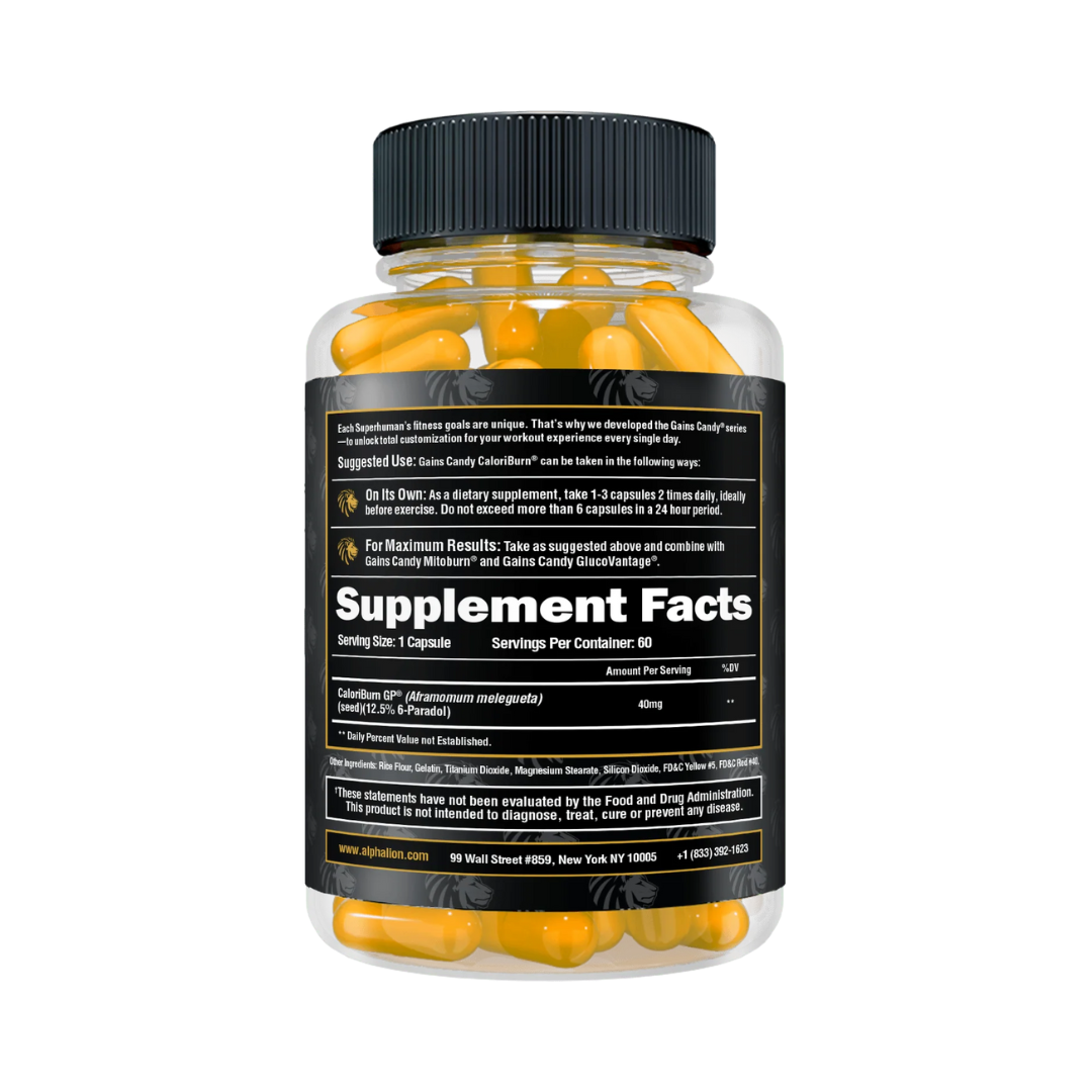 Alpha Lion Gains Candy Glucovantage 60 Caps