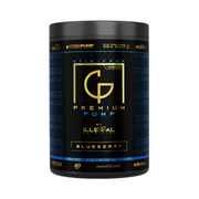 Illegal Nutrition Premium Pump V2 (Stim-Free) 375g - Blueberry