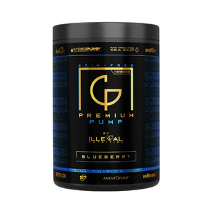 Illegal Nutrition Premium Pump V2 (Stim-Free) 375g - Blueberry