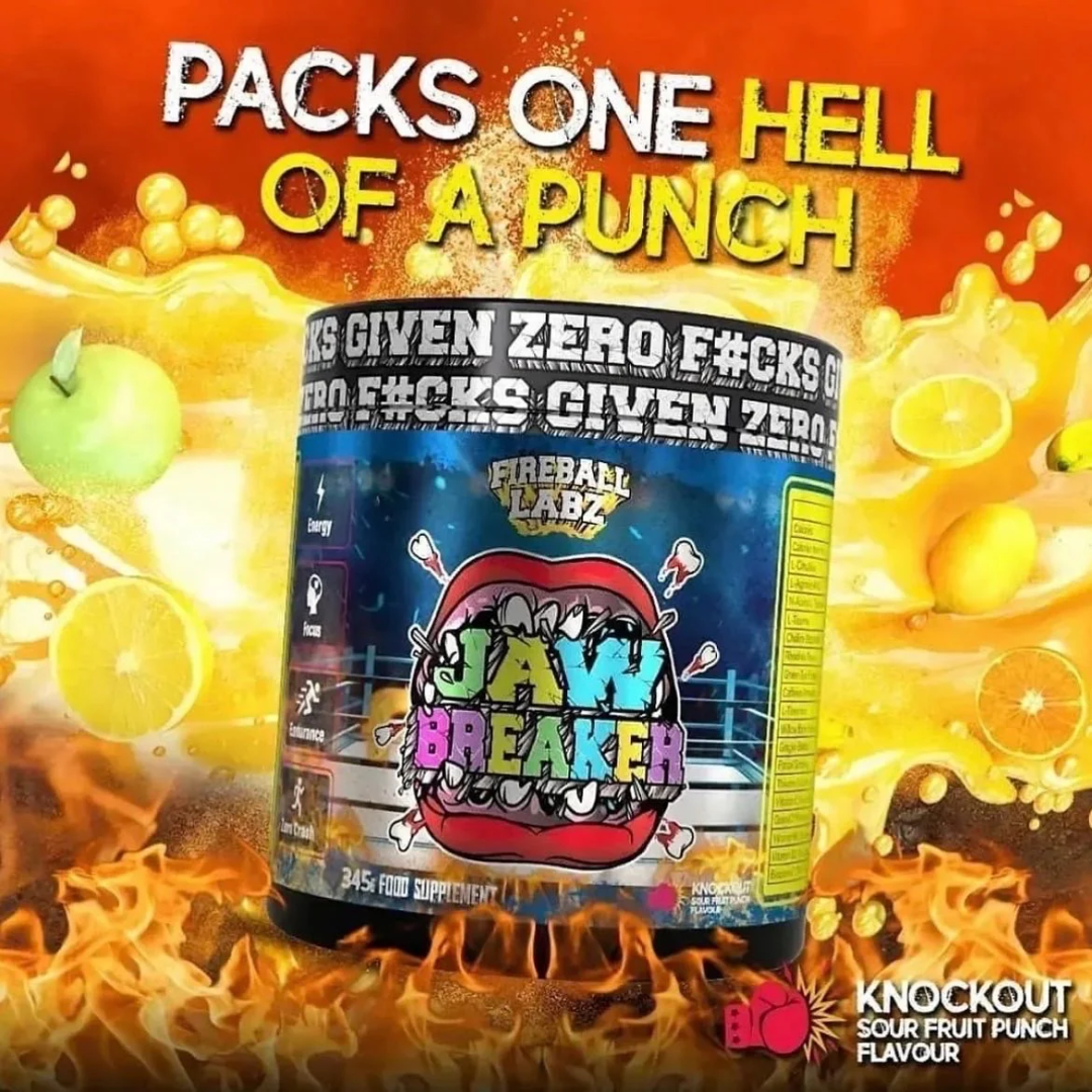 Fireball Labz Jaw Breaker 345g - Dragons Dew (Pineapple Lime)
