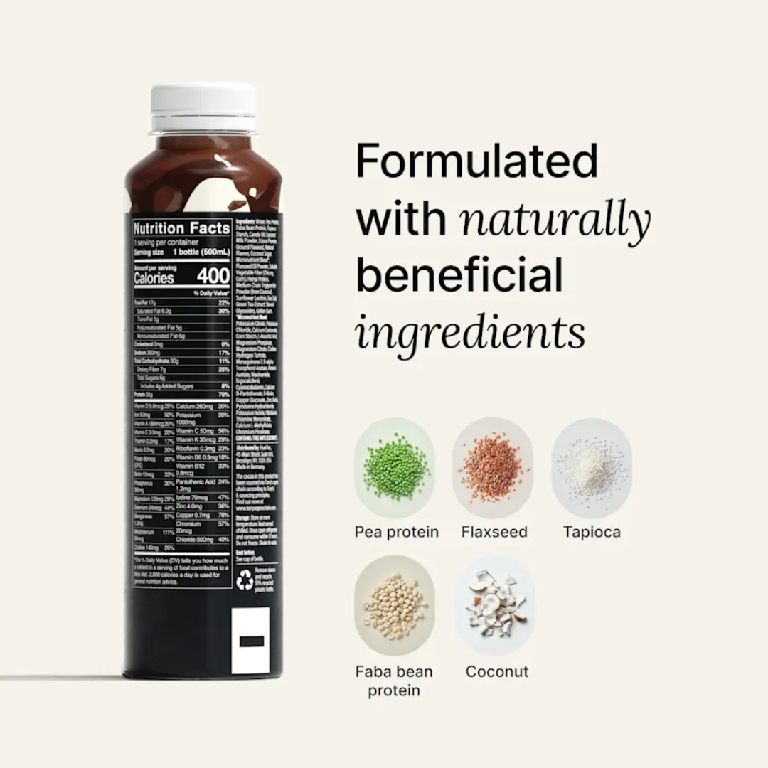 Huel Ready-to Drink Black Edition 8x500ml - Strawberry & Banana