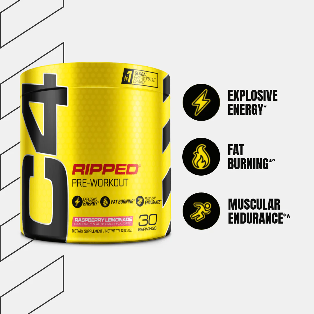 Cellucor C4 Ripped 30 Servings 180g - Tropical Punch