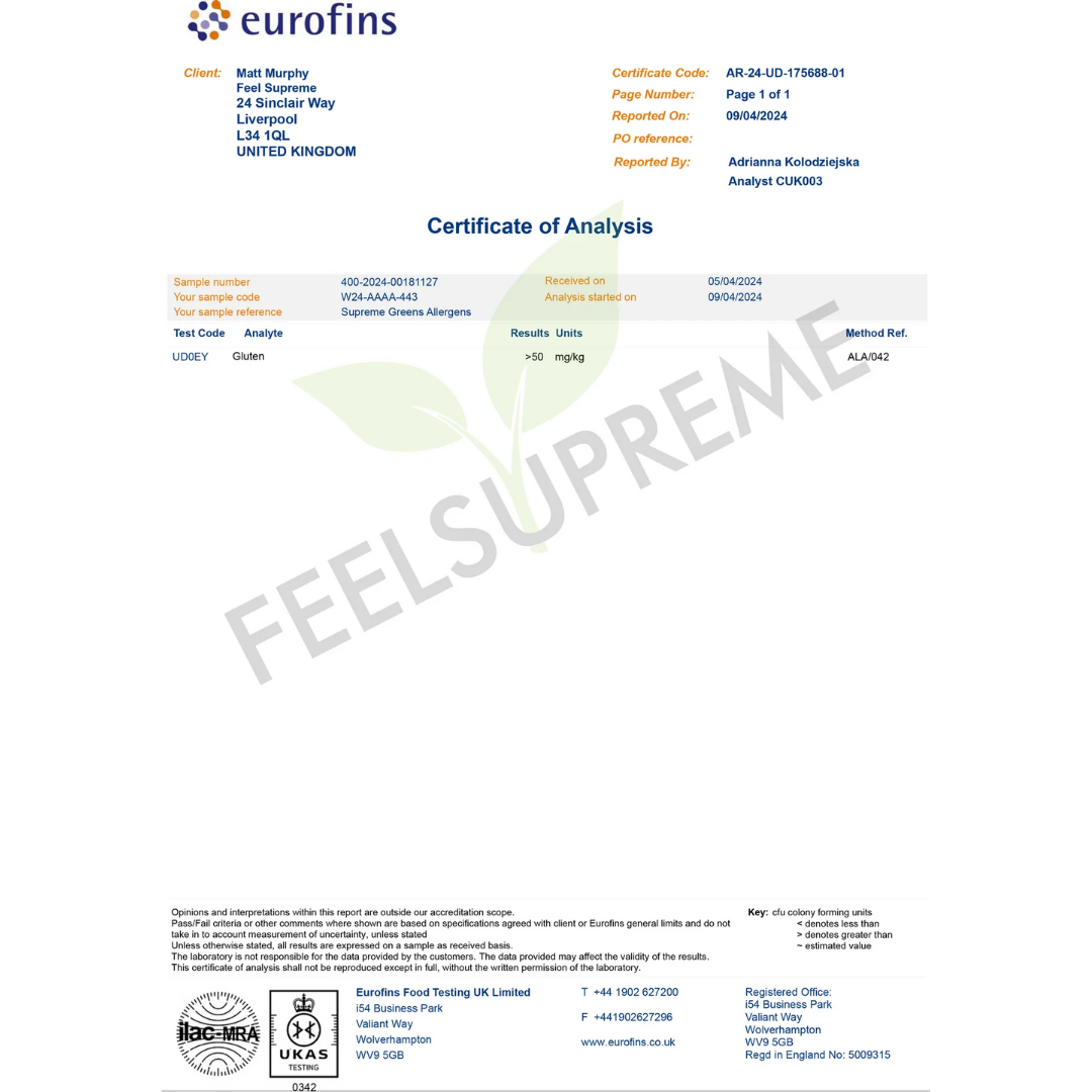 Feel Supreme Supreme Greens 300g