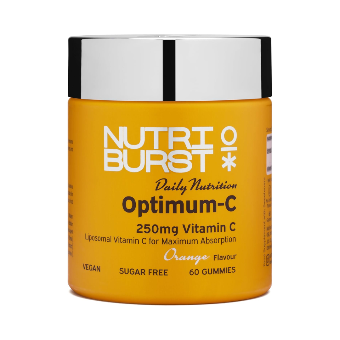 Nutriburst Optimum-C 60 Gummies Orange