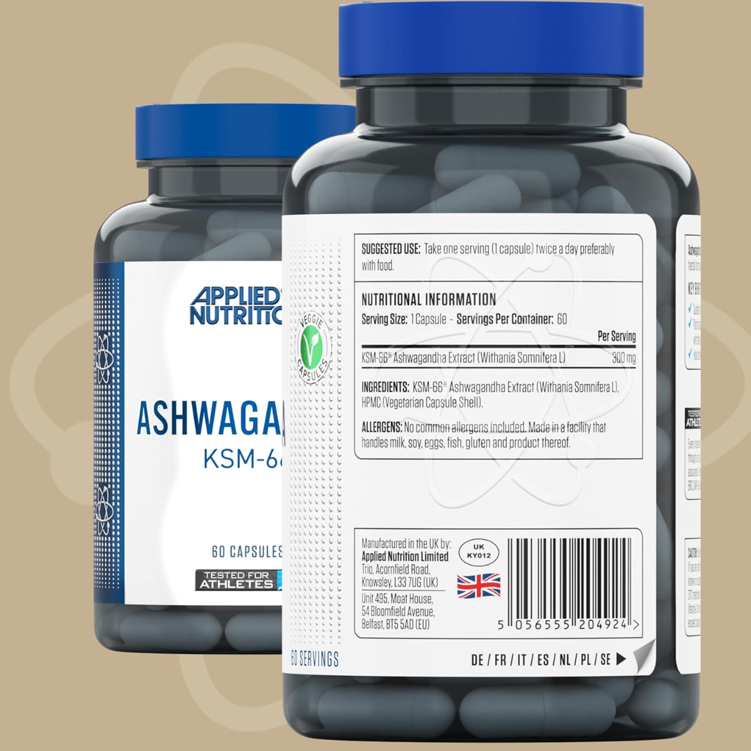 Applied Nutrition Ashwaghanda 60 Caps
