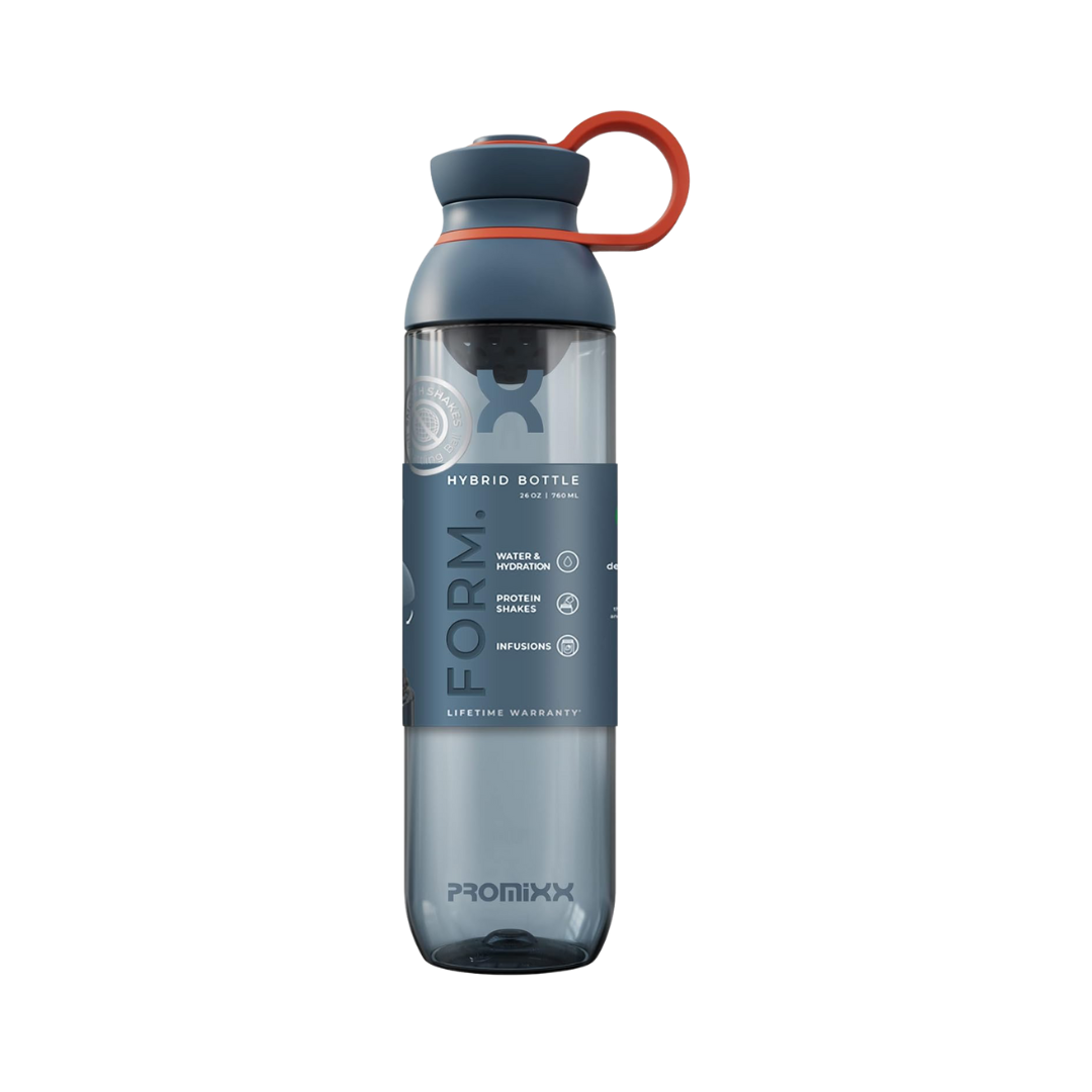 PROMiXX Form Ecozen Shaker Bottle 760ml - Midnight Blue & Burnt Orange