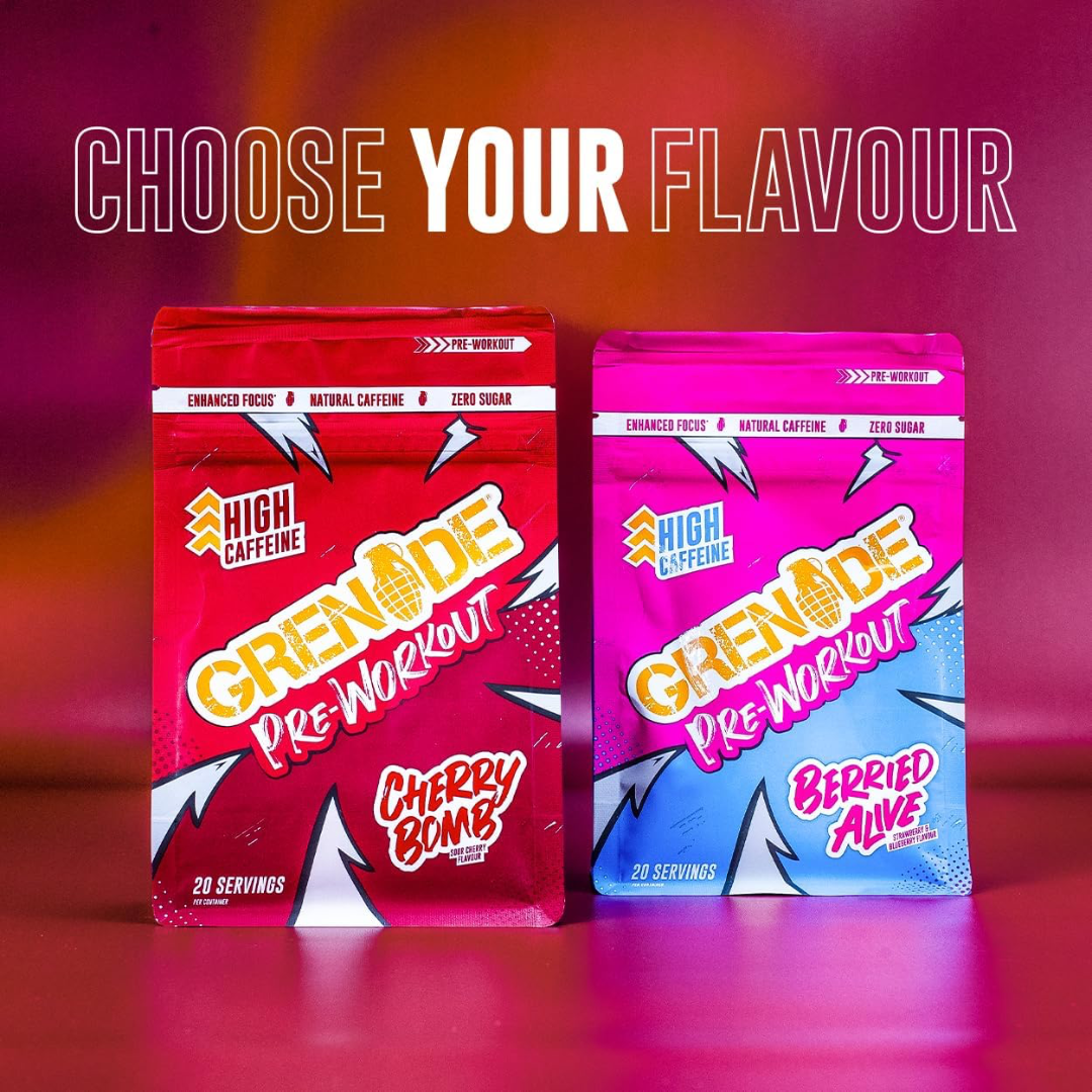 Grenade Pre-Workout 330g - Cherry Bomb