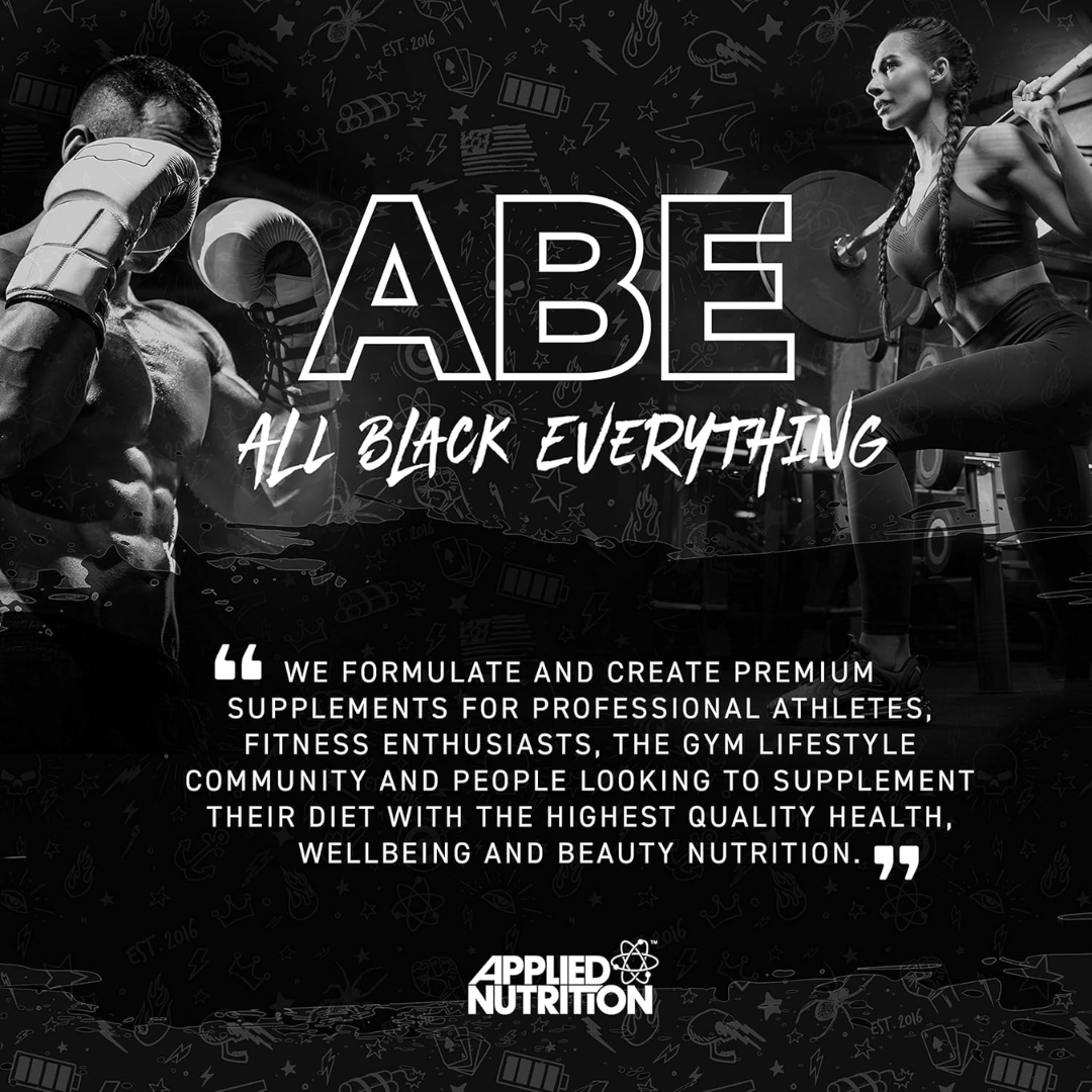 Applied Nutrition ABE All Black Everything Pre Workout Gel 20x60g - Icy Blue Raz