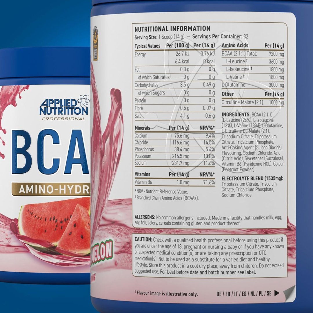 Applied Nutrition BCAA Amino-Hydrate 450g - Orange & Mango