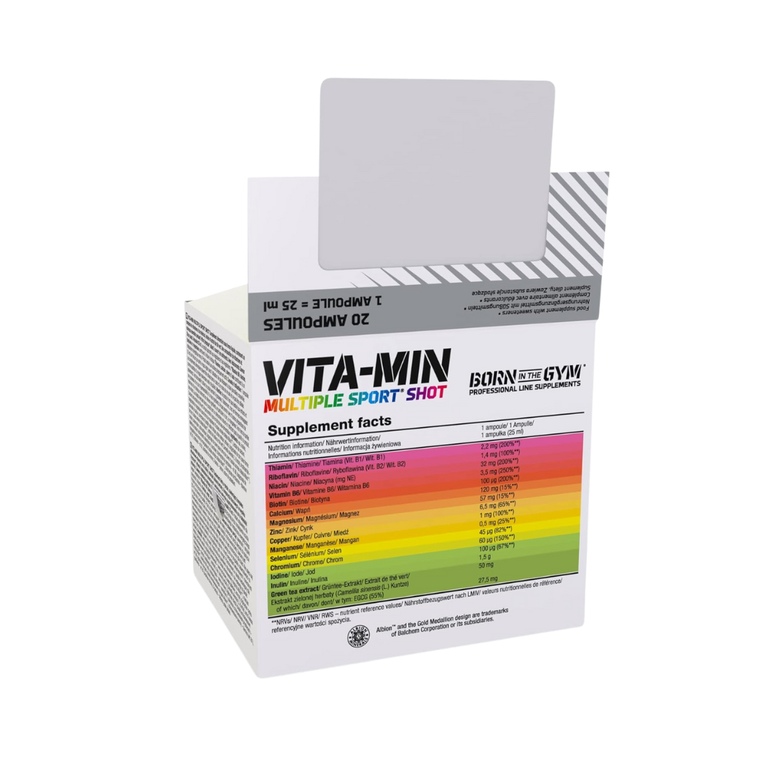 Olimp Sport Nutrition Vita-Min Multiple Sport Shot 9x25ml Citrus