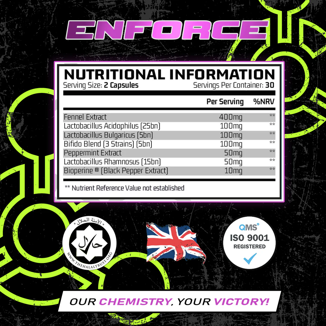 Chemical Warfare Enforce 60 Caps
