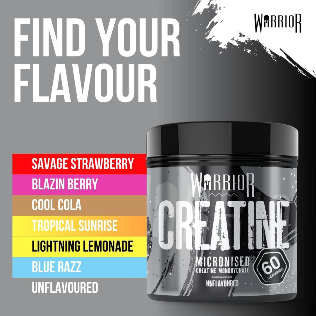 Warrior Creatine 300g - Savage Strawberry