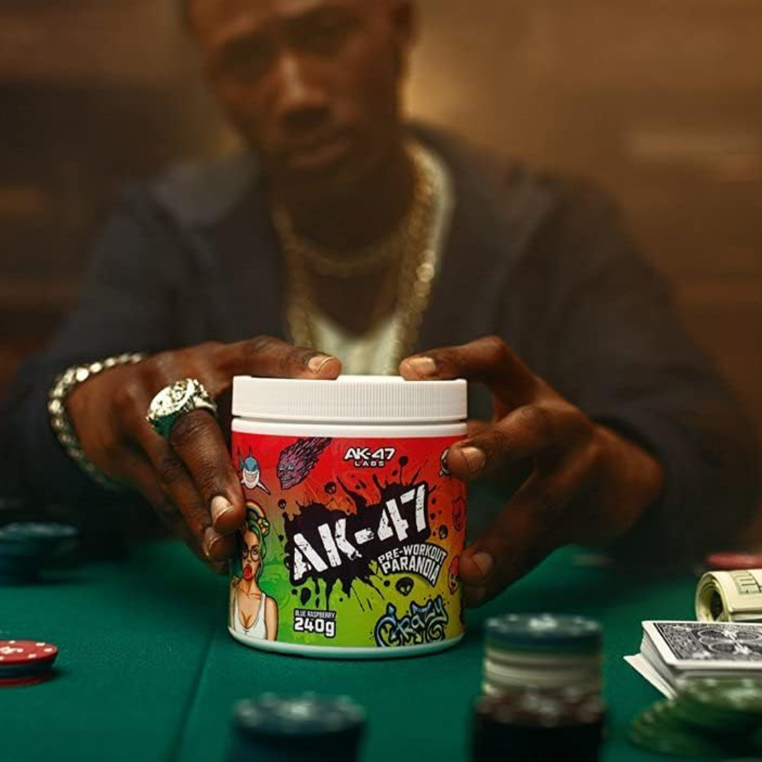 AK-47 Labs Paranoia Pre-Workout 240g - Blue Lemonade