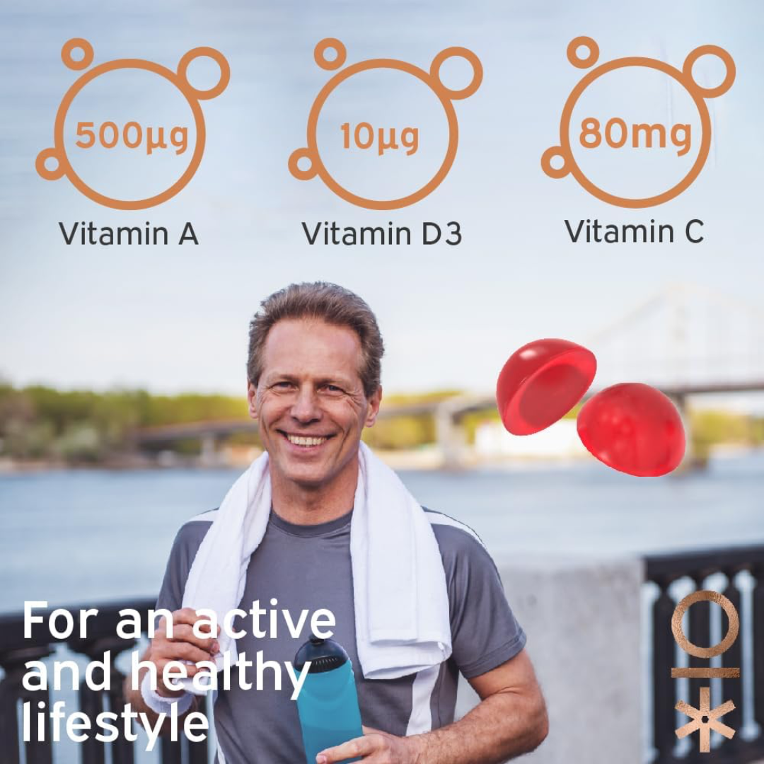 Nutriburst Men's Multivitamin 60 Gummies Wild Berry