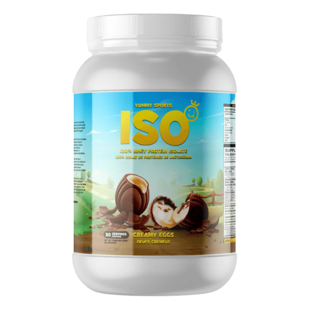 Yummy Sports ISO Tub 30 Servings 960g - Creamy Eggs