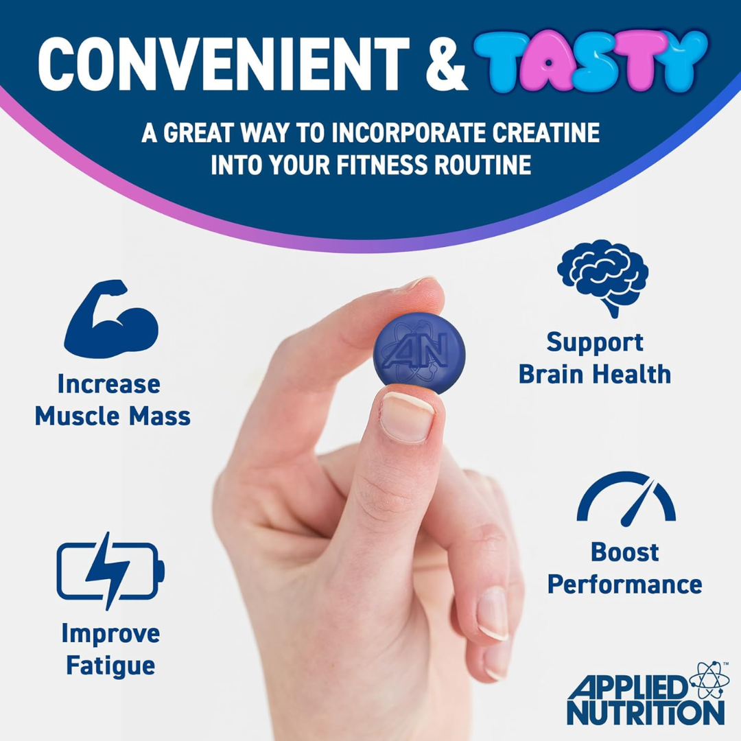 Applied Nutrition Creatine Gummies 80 Gummies - Blue Raspberry