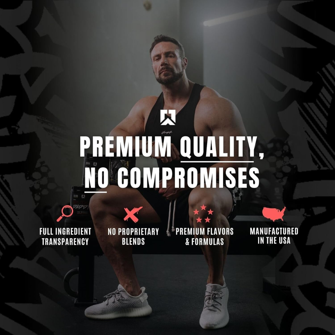RYSE Pump Daddy V2 Non-Stim Pre-Workout 650g - Freedom Rocks