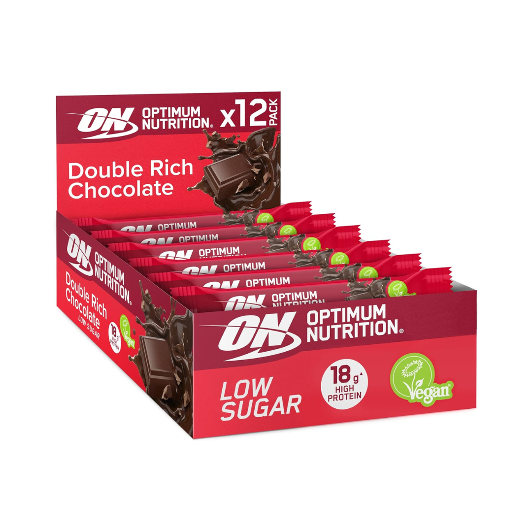 Optimum Nutrition Plant Bar 12x60g - Double Choc
