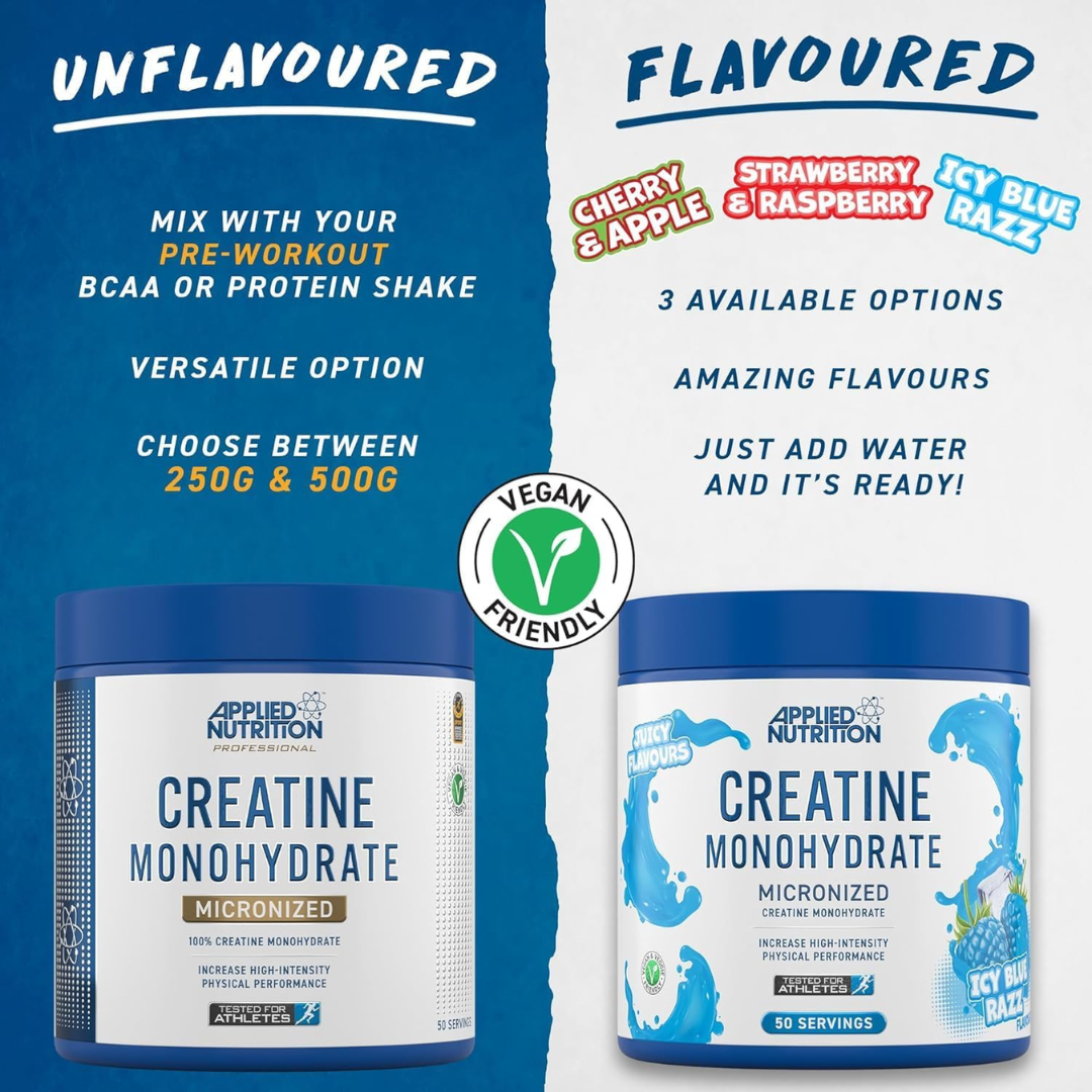 Applied Nutrition Creatine Monohydrate 250g - Cherry & Apple