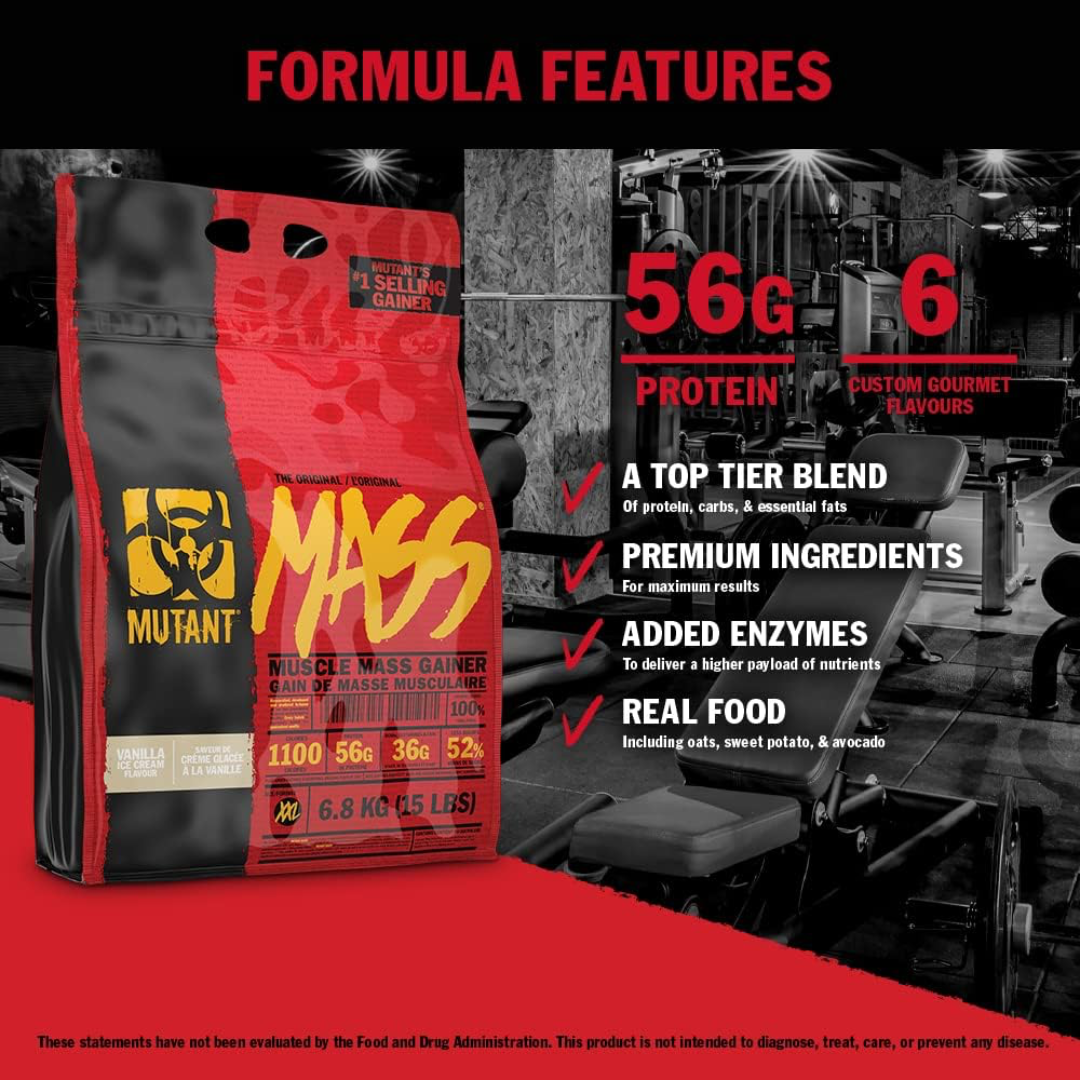 Mutant Mass 2.27kg - Chocolate Fudge Brownie