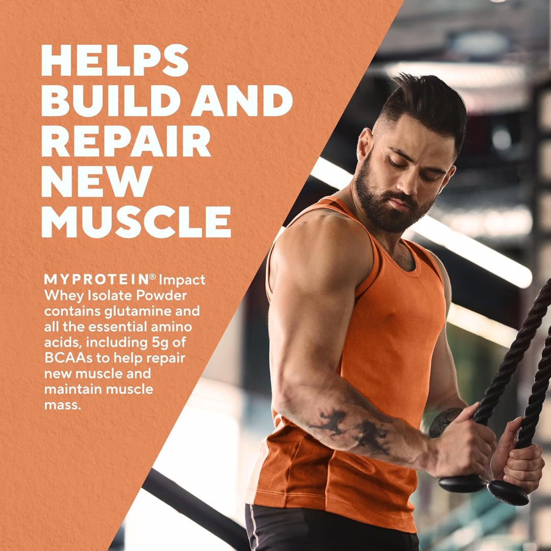 MyProtein Impact Isolate Whey Protein 2.5kg - Natural Vanilla