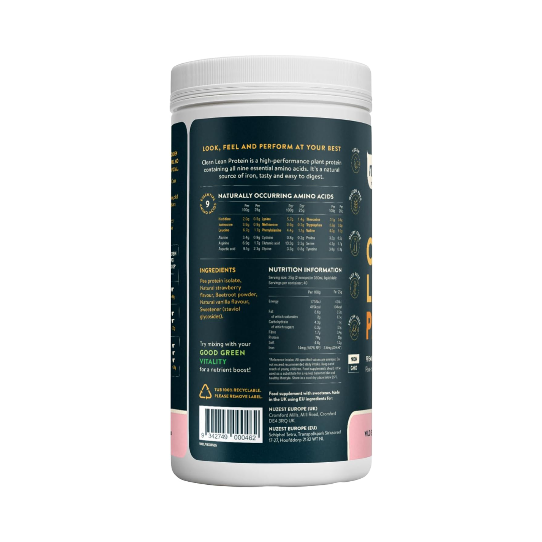 Nuzest Clean Lean Protein 1kg - Smooth Vanilla