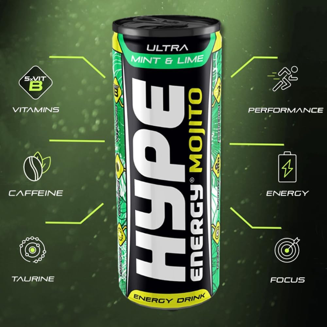HYPE Mojito Mint & Lime 24x250ml Mint & Lime