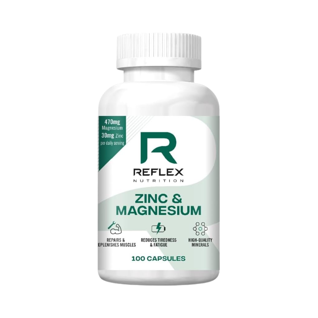 Reflex Nutrition Zinc & Magnesium 100 Caps