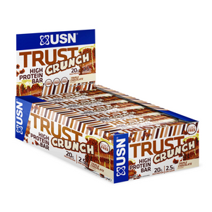 USN Trust Crunch Bars 12x60g - Triple Chocolate