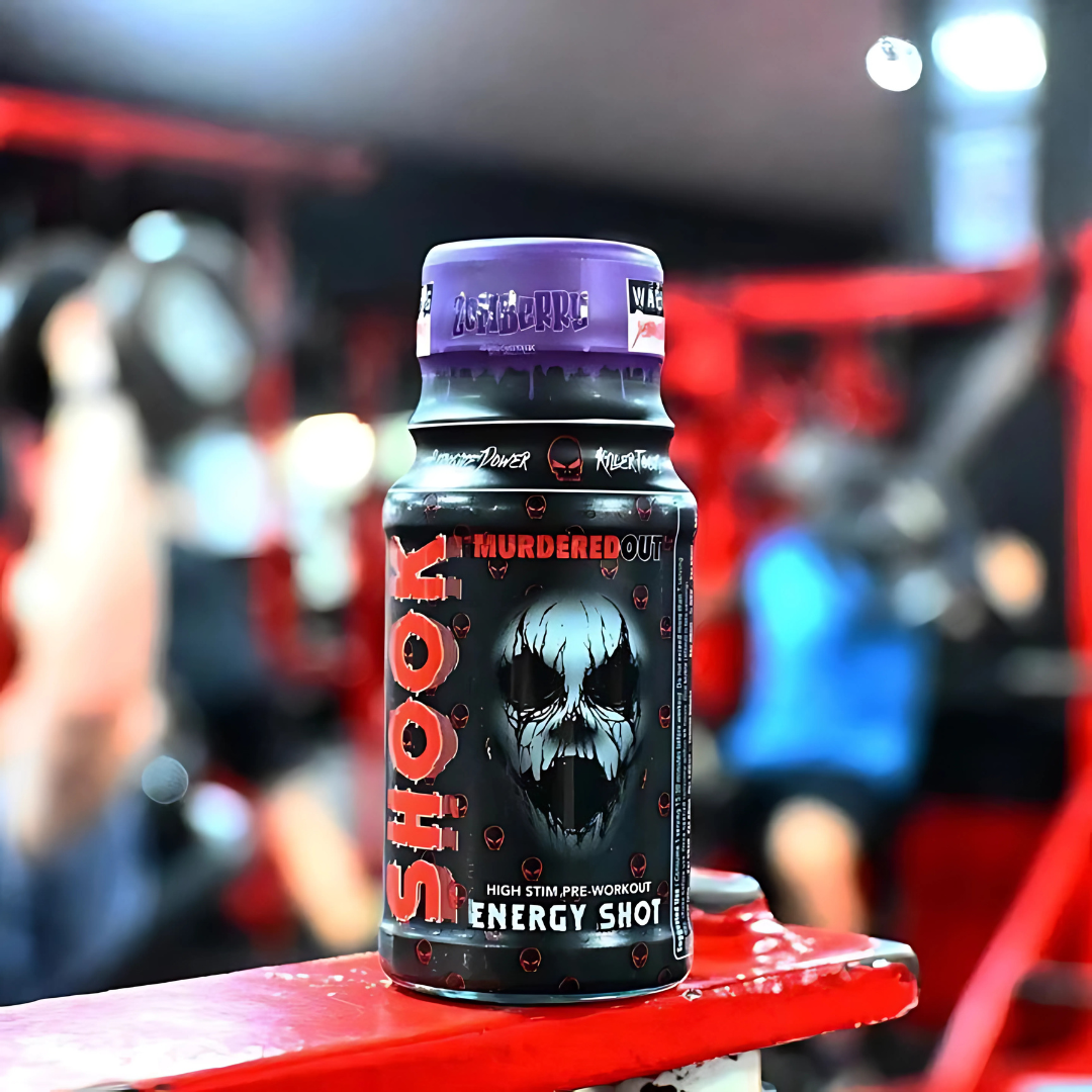 Murdered Out Shook Energy Shot 12x60ml - Cherry Cola